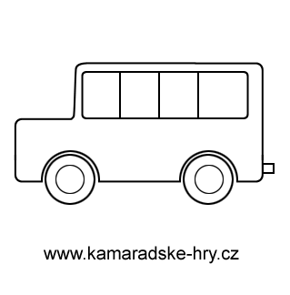 Omalovánka autobus