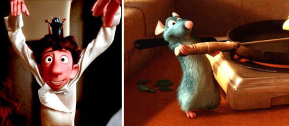 Filmy pro děti - Ratatouille Remy a Linguin Filmy pro děti - Ratatouille Remy a Linguin