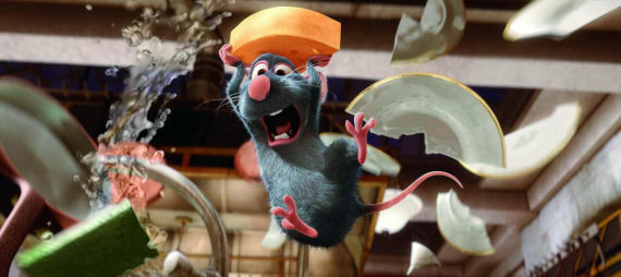 Filmy pro děti - Ratatouille Remy Filmy pro děti - Ratatouille Remy