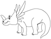 Omalovánky k vytisknutí - dinosauři